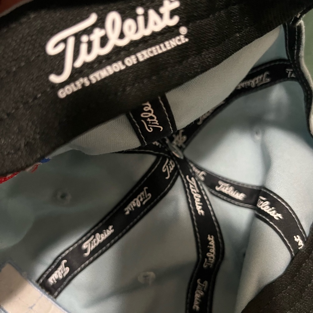 Titleist All Star Light Blue Cap with Anchor Design - Picture 6 of 7